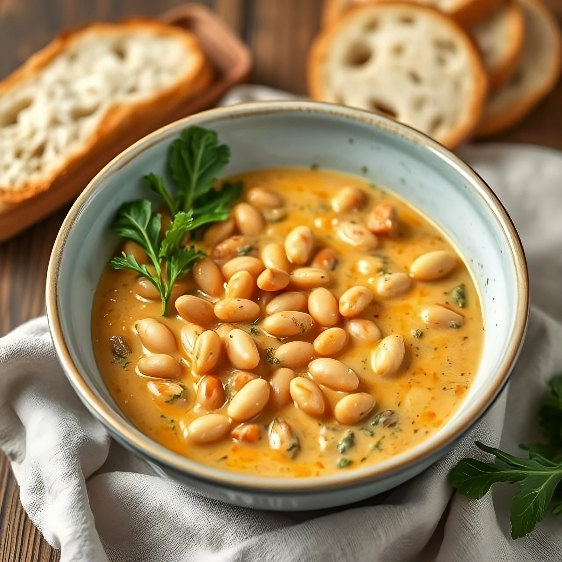 Harissa-Bohnen-Eintopf